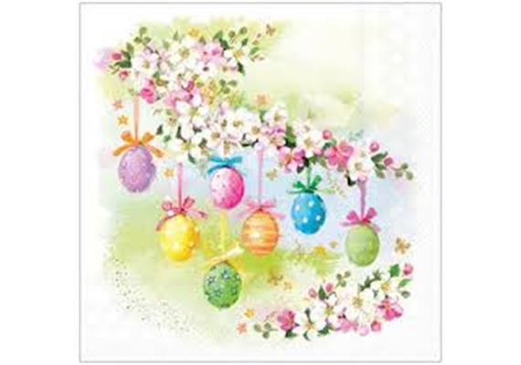 Ambiente Servietten Kirschblüte mit Ostereier