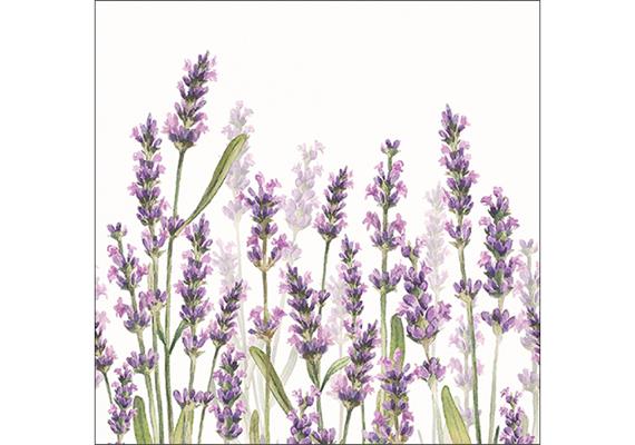 Ambiente Servietten Lavendel Shades White