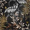 Ambiente Servietten luxury leaves black