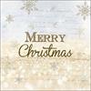 Ambiente Servietten Merry Christmas gold