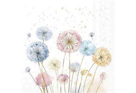 Ambiente Servietten Pusteblumen pastell