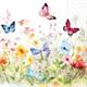 Ambiente Servietten Schmetterlingswiese