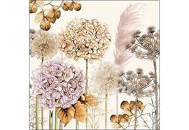 Ambiente Servietten Trockenblumen