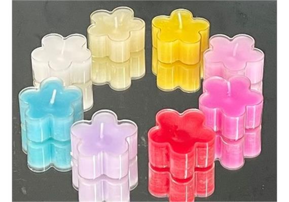 Blütenlichter mit transp. Hülle sonnengelb