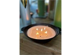 Flammschale Gusseisen schwarz