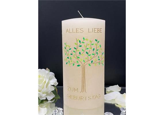 Geburtstagskerze alles Liebe zum ... Geburtstag