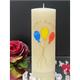 Geburtstagskerze Happy Birthday mit Ballone
