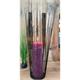 Kerzenhalter (Besen) schwarz D: 110 mm H: 500 mm