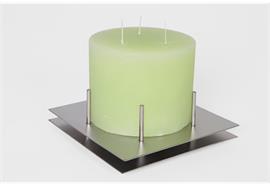 Kerzenhalter für D:150mm Edelstahl