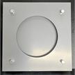 Kerzenhalter für Kerzen mit D:150mm silber | Bild 3