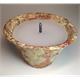 Pinienharztopf klein off white D: 110 mm H: 70 mm
