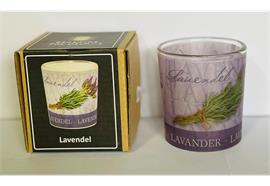 Teelichtglas - Ein Licht für Dich Lavendel D: 60 mm H: 65 mm