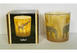 Teelichtglas Safari D: 60 mm H: 65 mm